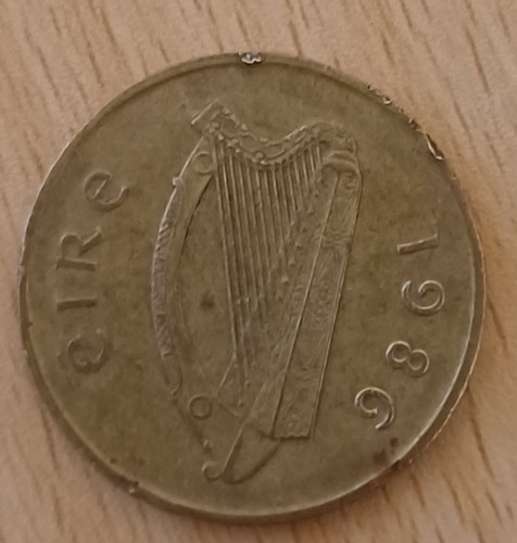 Ireland pence coin 1986 - ireland, 20