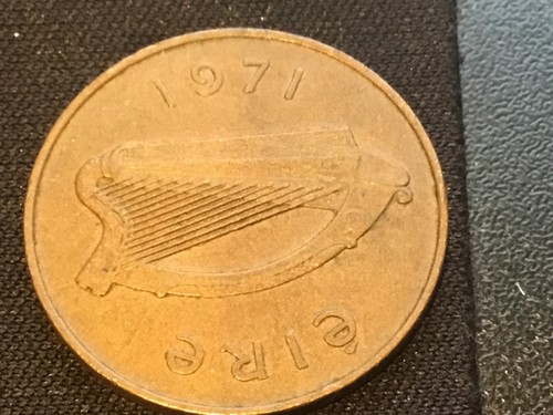 1971 irish twenty pence coin - 1971,