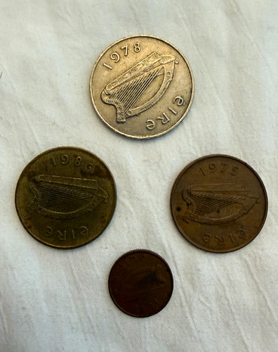 Vintage ireland coin lot - coin,