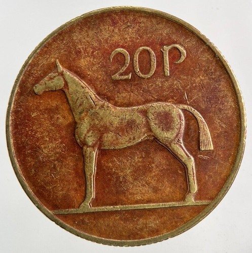 1988 irish 20p twenty pence - irish, twenty-pence