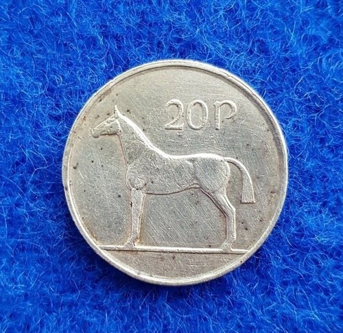 Old irish coin from - old,