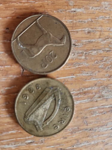 Ireland pence coin - ireland,