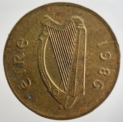 1986 irish 20p twenty - irish, twenty-pence