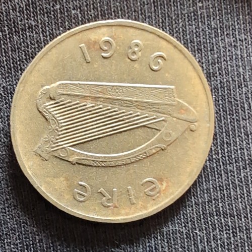 Ireland eire 1986 20p coin - eire,