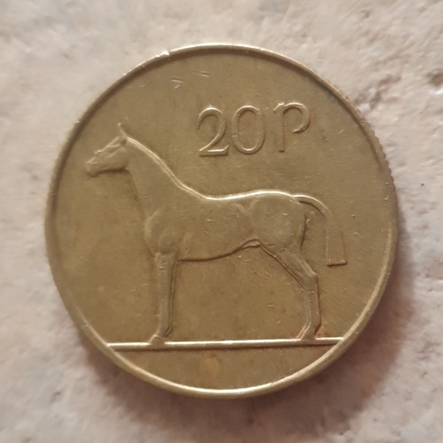 Ireland 20p decimal coin 1996 - ireland,